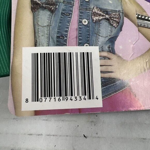 Nickelodeon JoJo Siwa Girls Signature Collection Basic Hair Bow Clip Brown - Picture 4 of 6